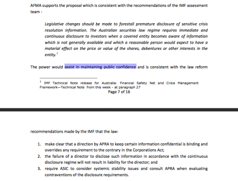 AFMA, letter to Australian Treasury, January 2013, pp 7-8 (click to enlarge)