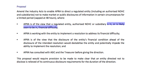 Australian Treasury, Strengthening APRA's Crisis Management Powers, September 2012, page 29 (click to enlarge) 